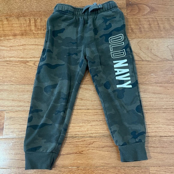 3T Toddler Boy Matching Jogger Set - Army Fatigue - Picture 5 of 6
